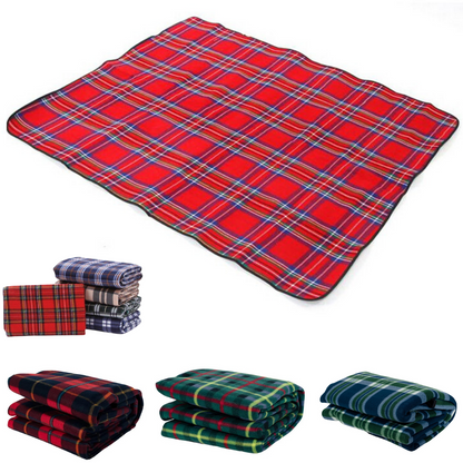 Waterproof Fleece Picnic Blanket 1.5m with Carry Bag, view 2