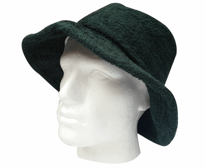 Terry Towelling Bucket Hat – Bottle Green XXL, view 4