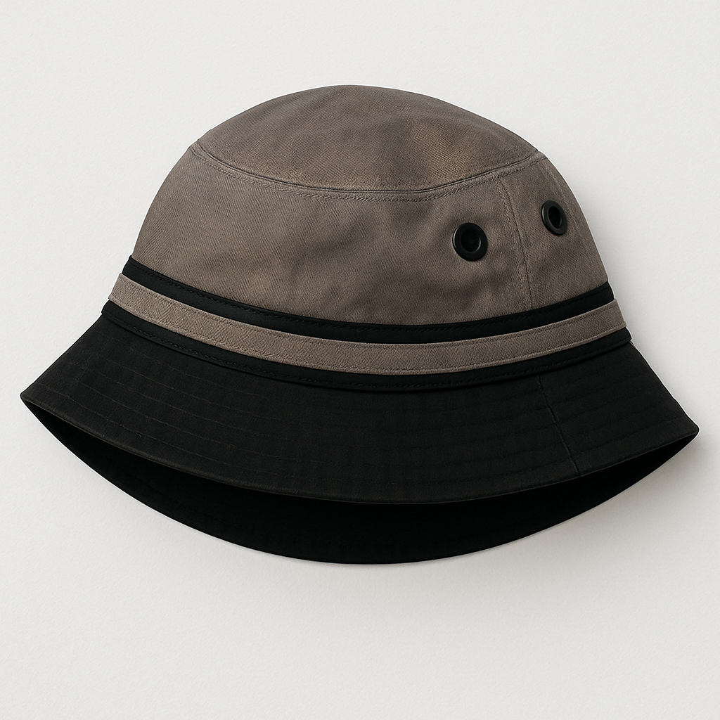 Dents Cotton Bucket Hat – Khaki 59cm, view 3