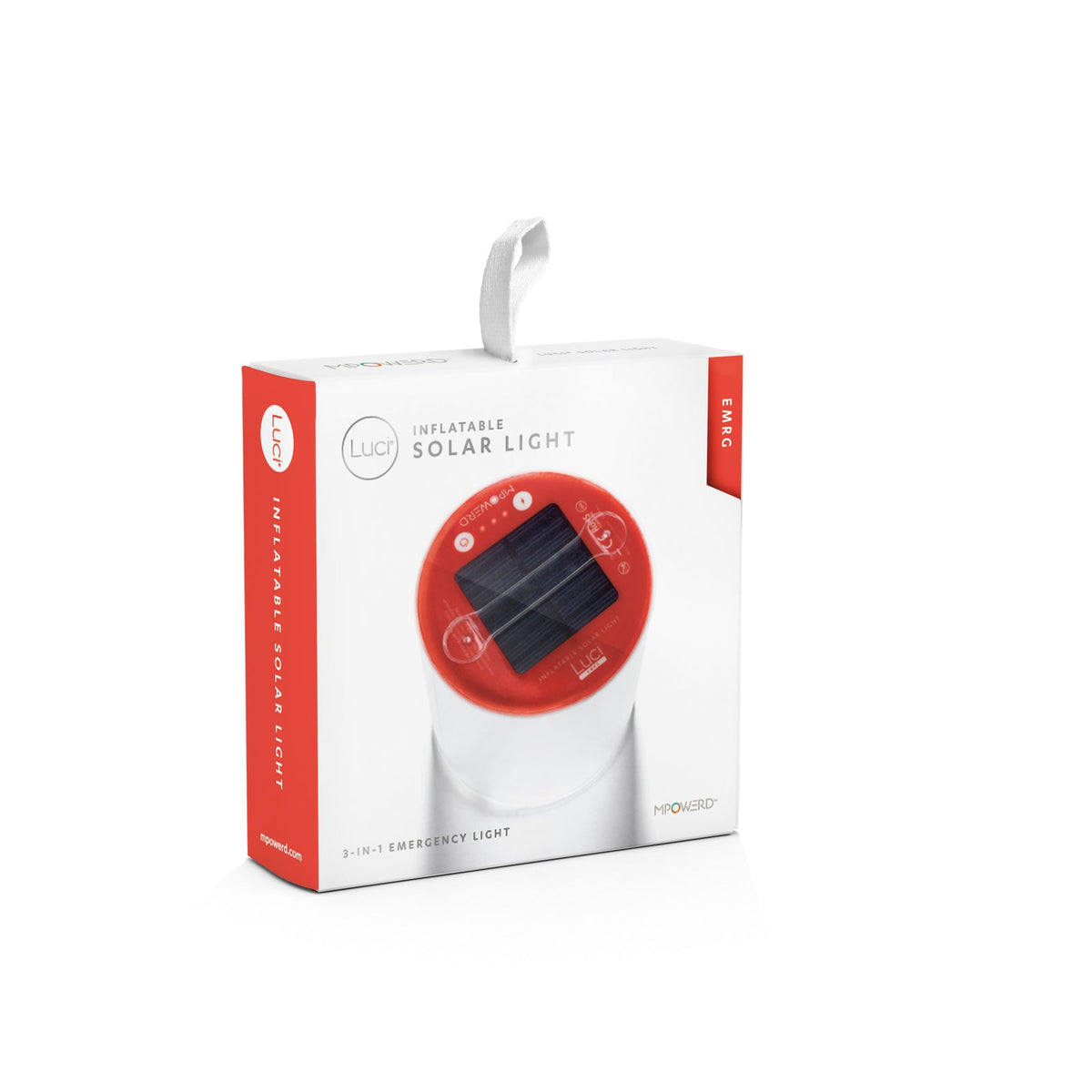 MPOWERD Luci EMRG Solar Inflatable Lantern, view 4