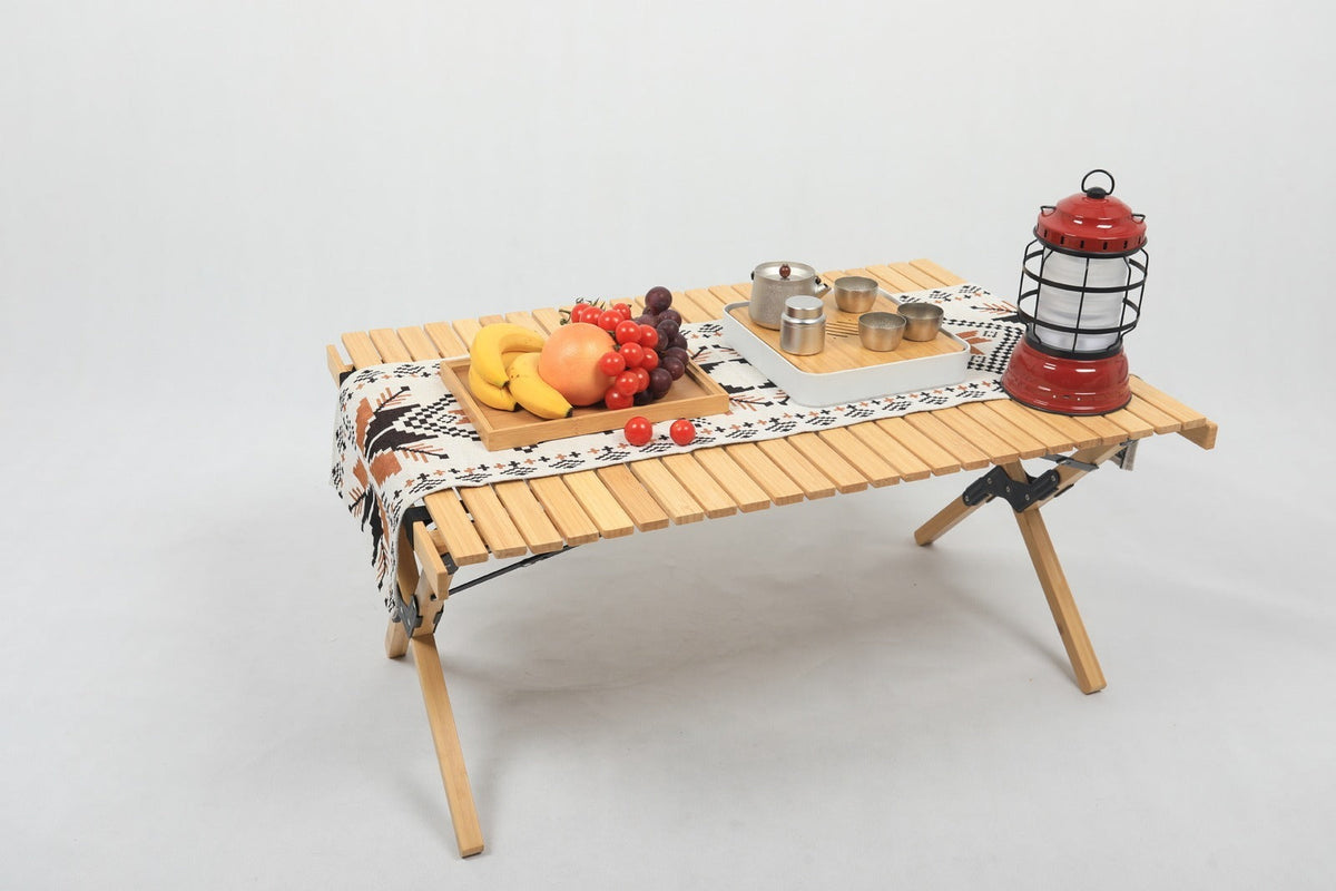 Bamboo Camping Chair & Table Set, view 6