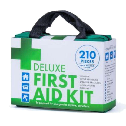 210-Piece First Aid Kit – Compact Camp & Travel