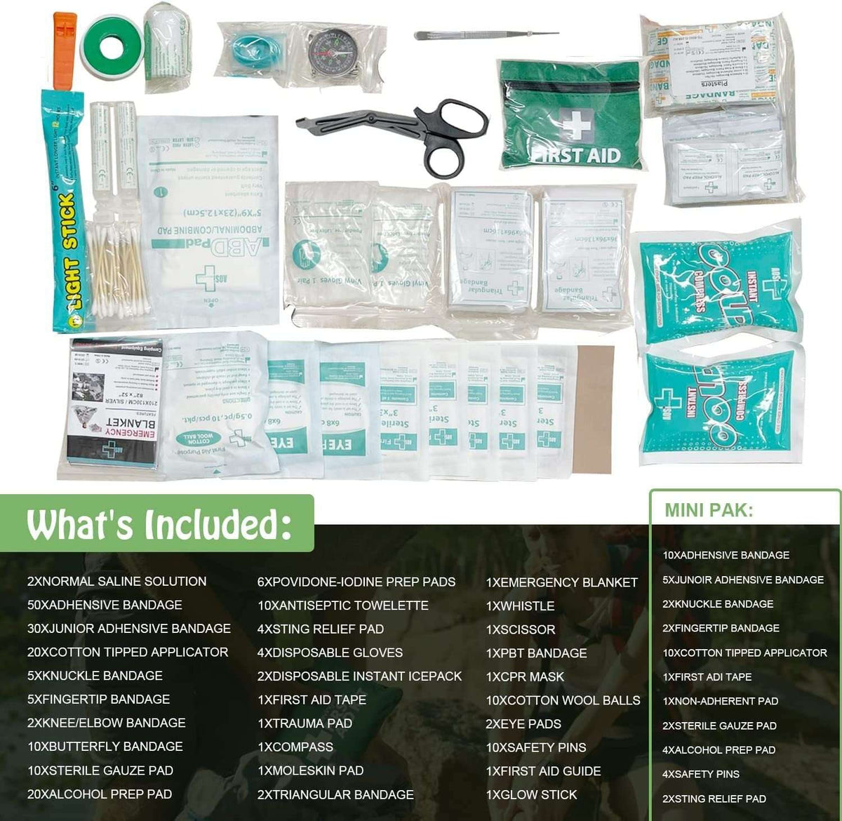 258-Piece Premium First Aid Kit, view 5