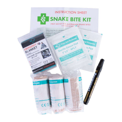 9 Piece Australian Snake Bite First Aid Kit, view 7