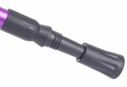 Telescopic Anti-Shock Hiking Pole - Black, view 5