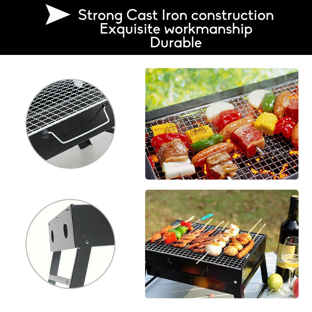 Flat-Pack Portable Charcoal BBQ Grill, view 6