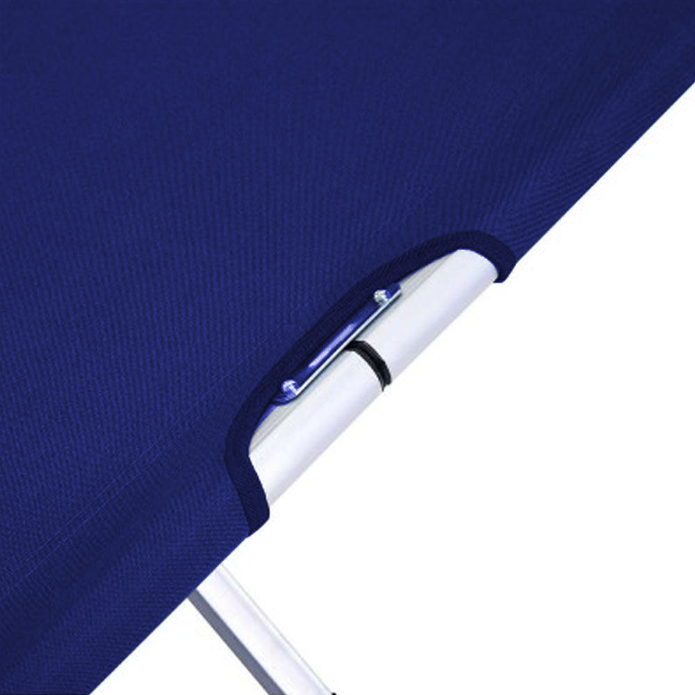 Folding Camp Bed – Lightweight Aluminium with Carry Bag, view 2