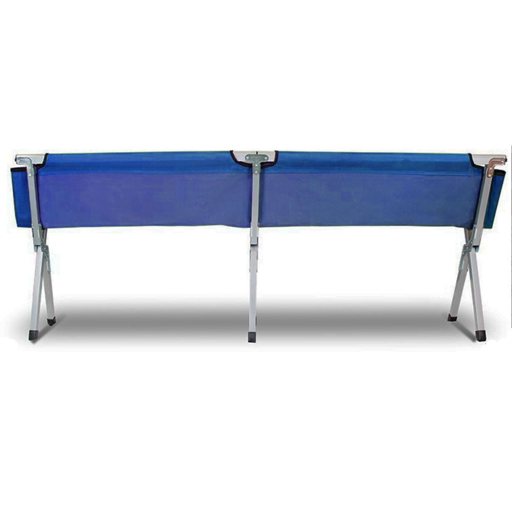 Folding Camp Bed – Lightweight Aluminium with Carry Bag, view 4