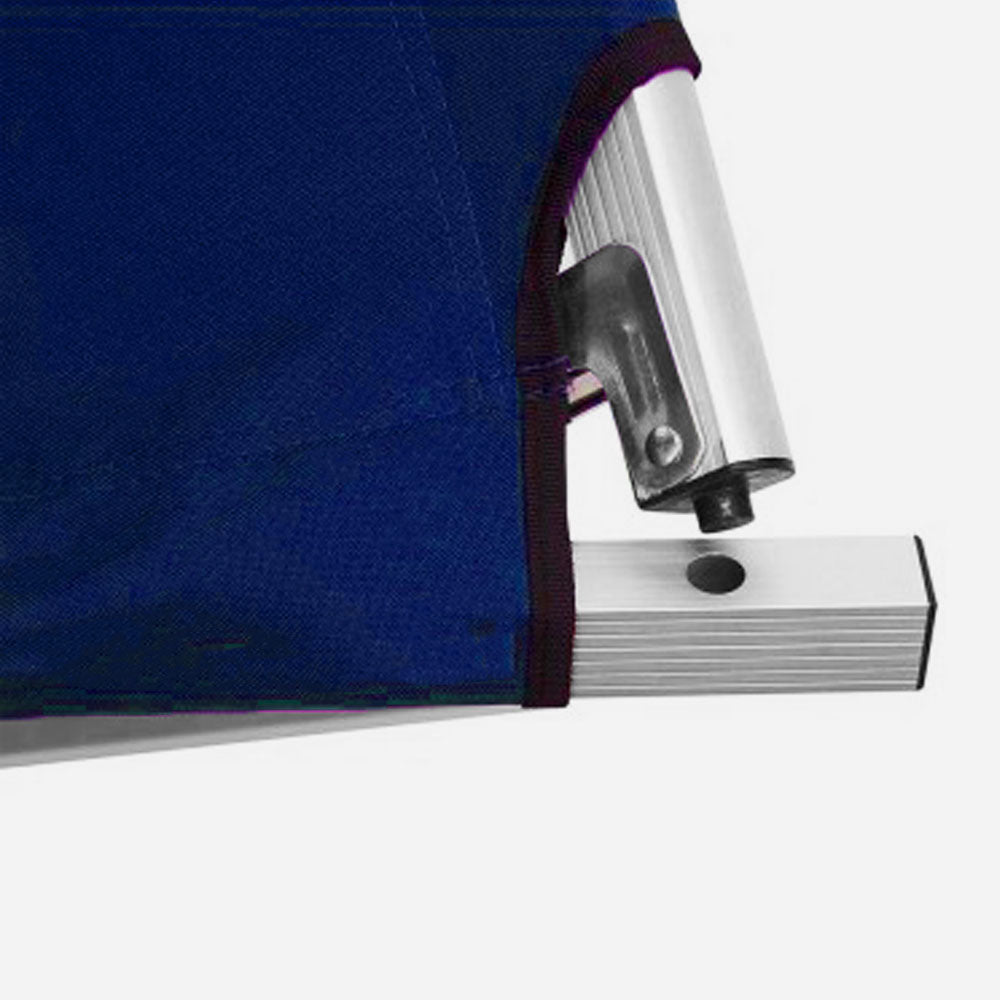 Folding Camp Bed – Lightweight Aluminium with Carry Bag, view 5