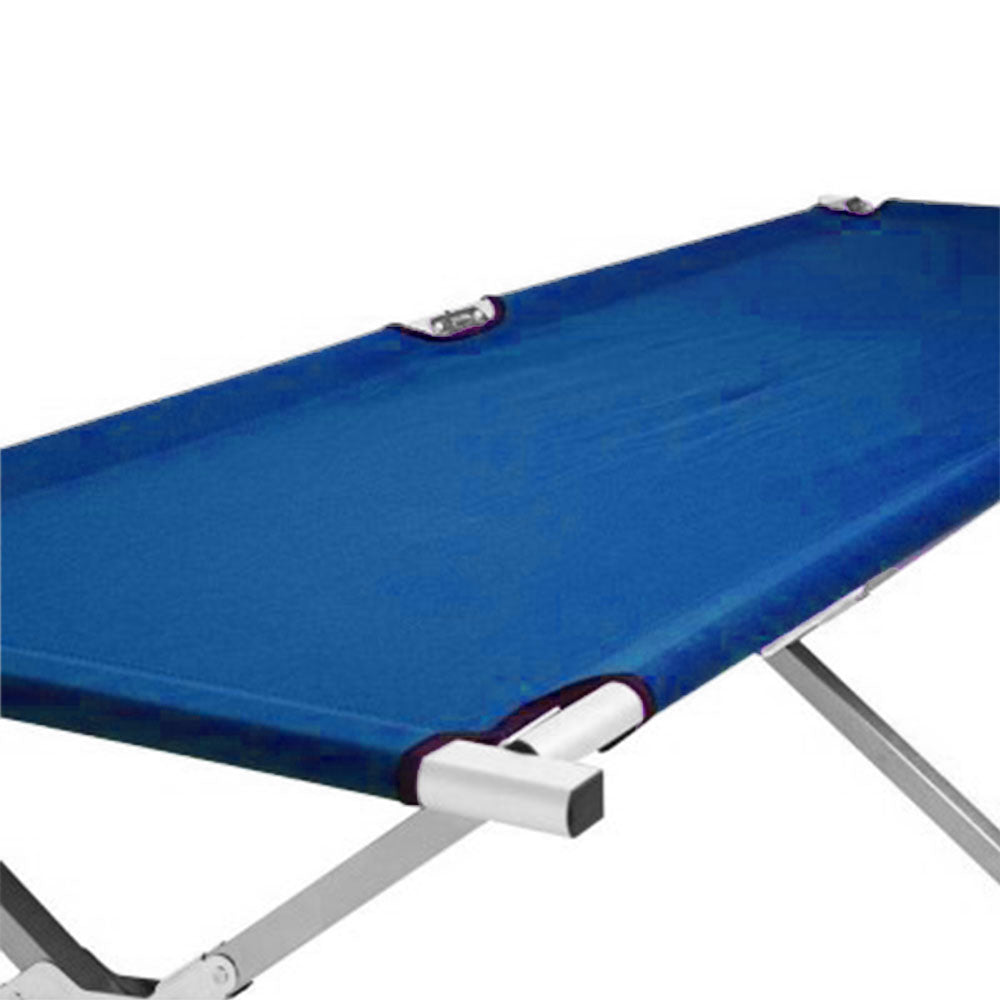Folding Camp Bed – Lightweight Aluminium with Carry Bag, view 7