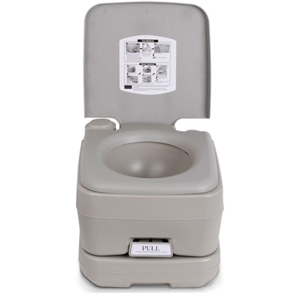 Portable Camping Toilet 10L with Water Tank, view 7