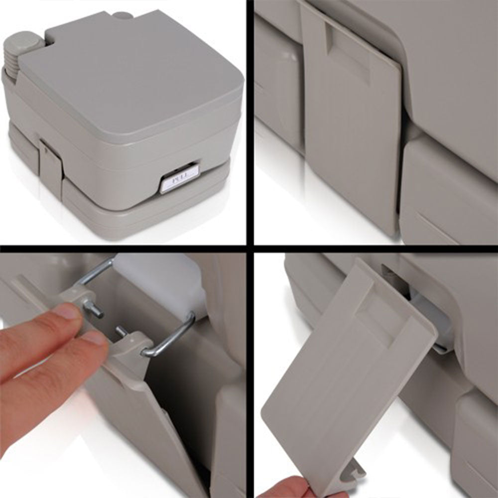 Portable Camping Toilet 10L with Water Tank, view 13