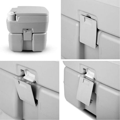 Portable Camping Toilet 20L - Grey, view 7