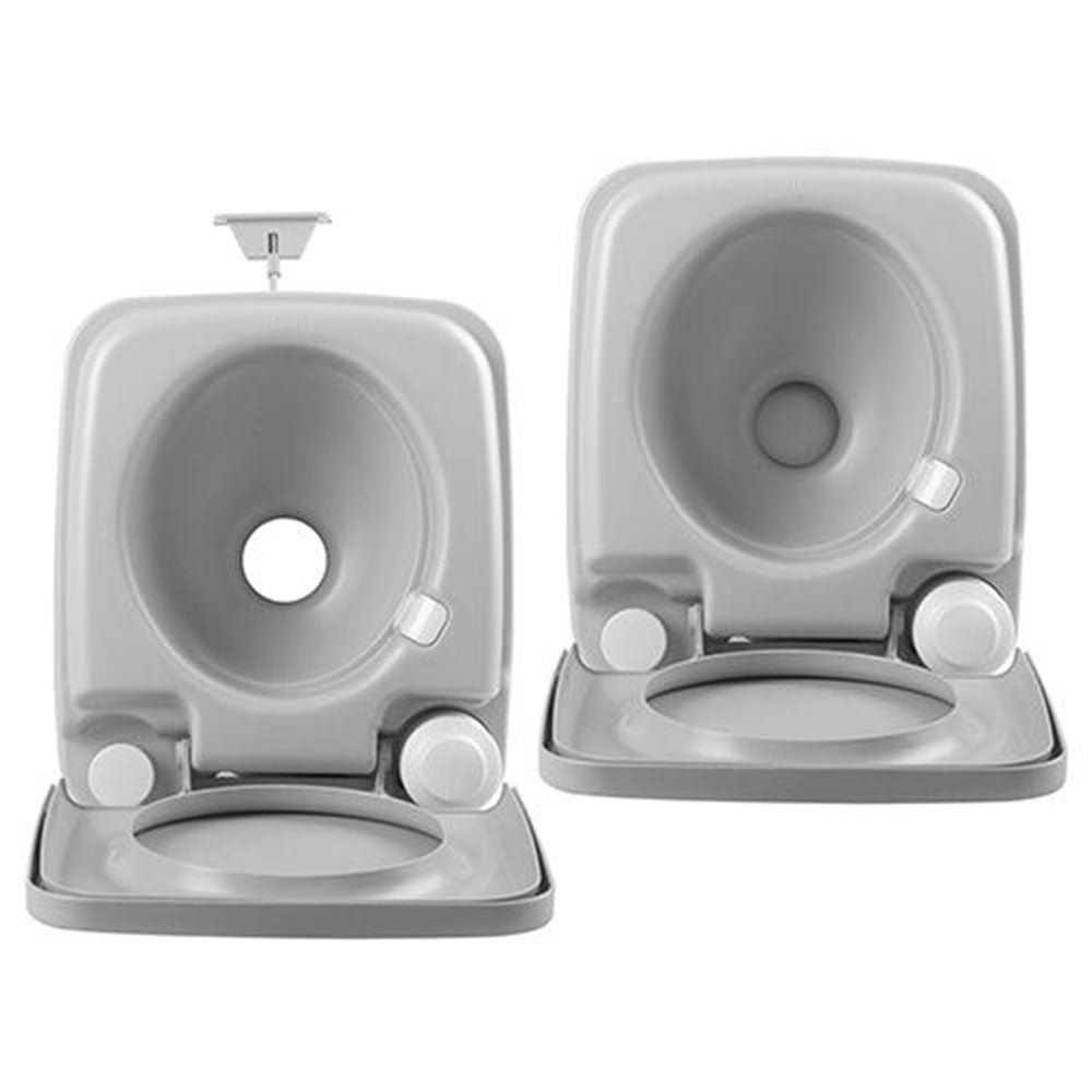Portable Camping Toilet 20L with Carry Bag - Grey, view 10