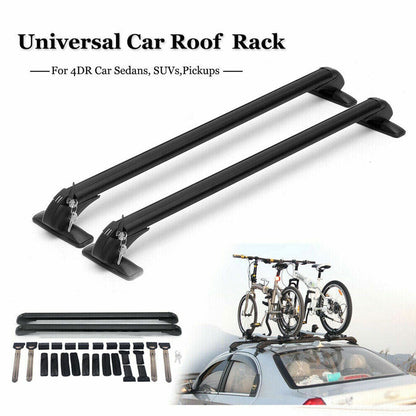 105cm Aluminium Roof Rack Cross Bars – Lockable, view 12