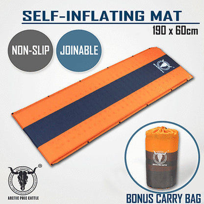 Pekynew Self-Inflating Camping Mat – Single 190x60cm, view 2