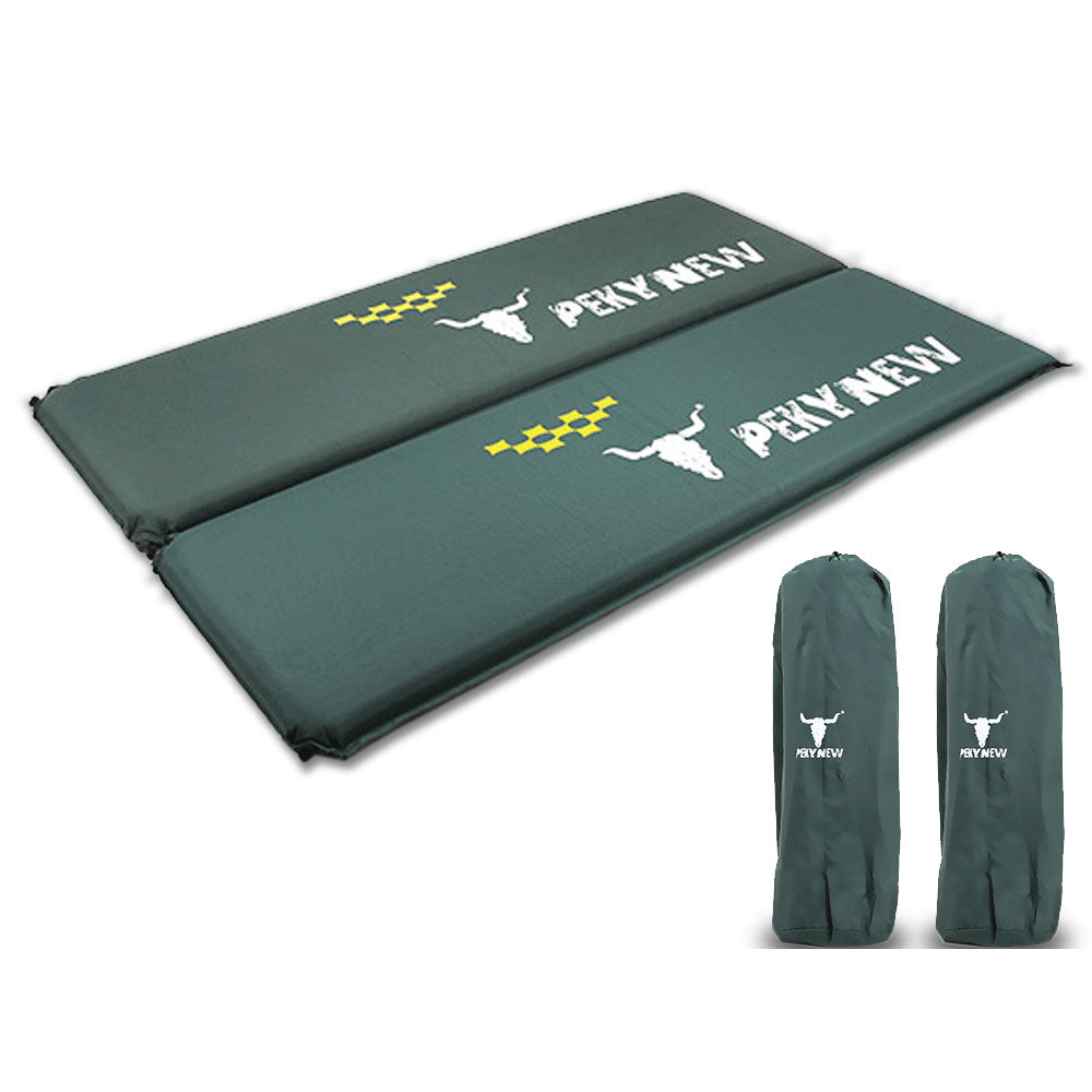 Double Self-Inflating Camping Mat Set – 8cm Foam