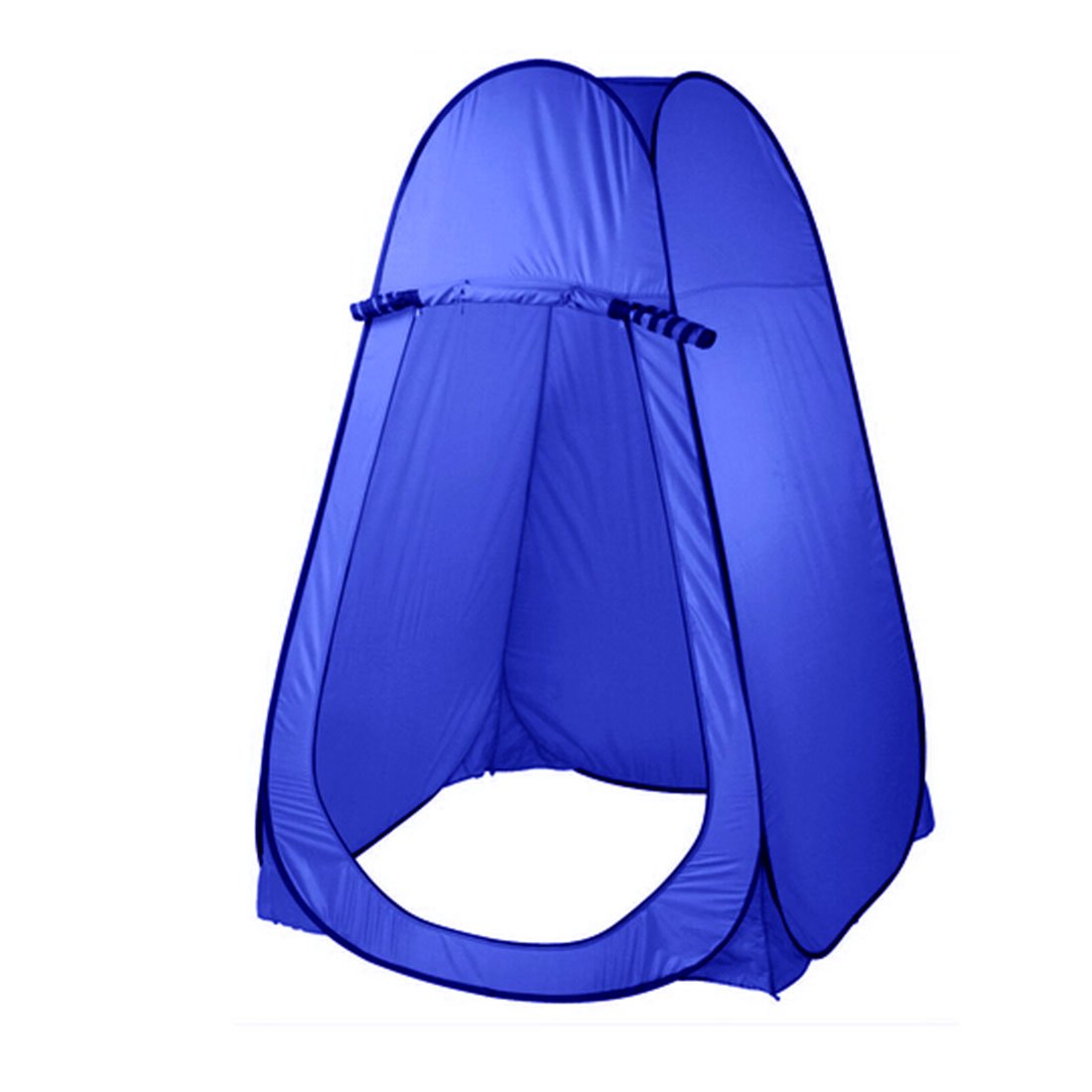 Pop Up Shower Tent with 20L Camping Shower Bag - Blue, view 4