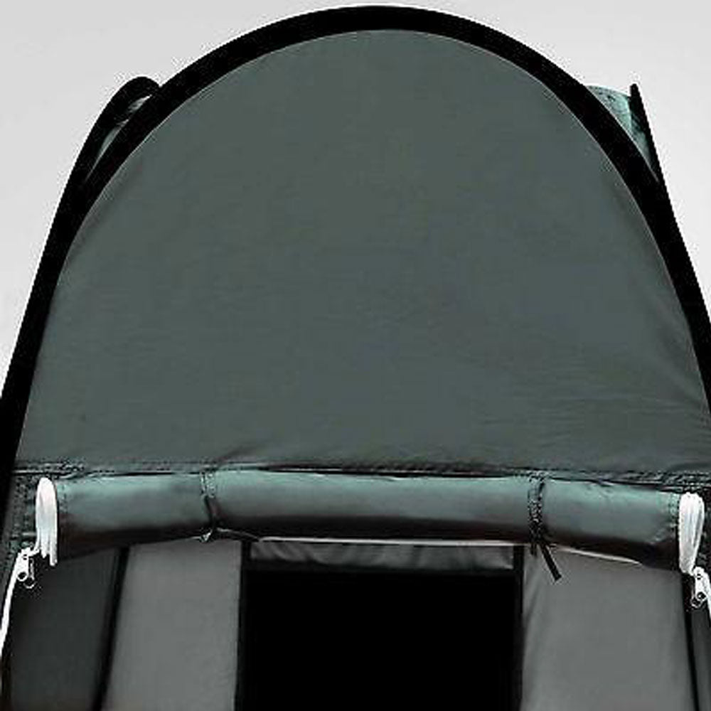 Pop Up Shower Toilet Tent - Green Privacy Shelter, view 3