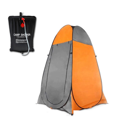 Pop-Up Privacy Shower Tent with 20L Shower Bag