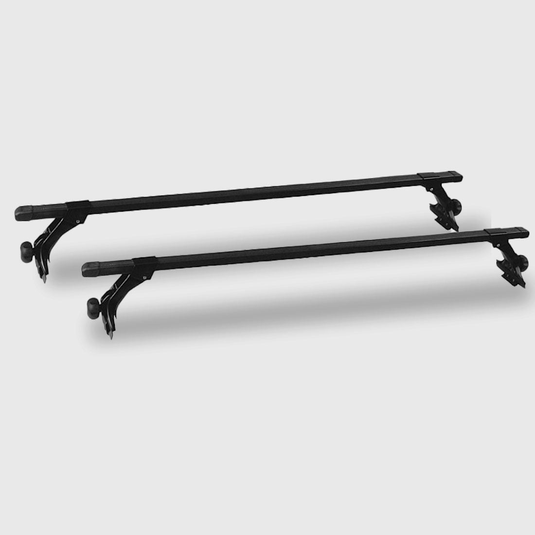 Rain Gutter Roof Rack Cross Bars – 120cm Adjustable