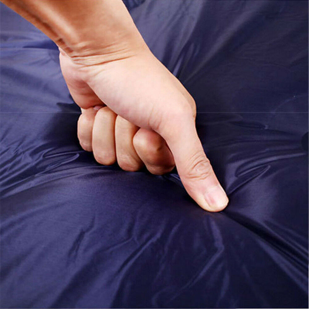 Self-Inflating Camping Mattress with Pillow – Navy, view 3