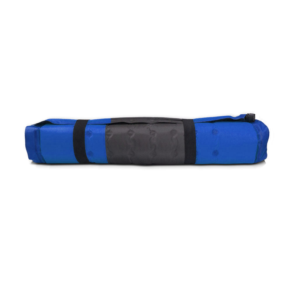 Single Self-Inflating Sleeping Mat – Blue, 5cm Foam, view 4