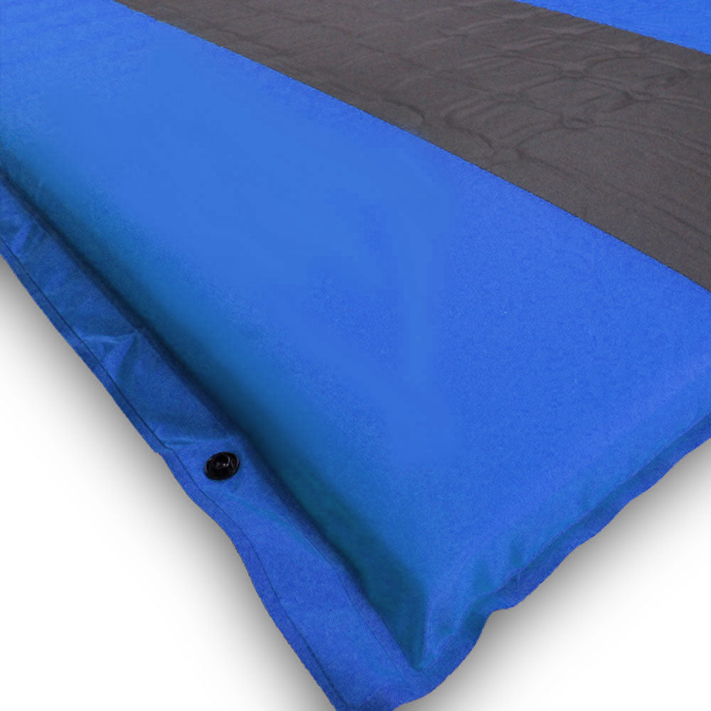 Single Self-Inflating Sleeping Mat – Blue, 5cm Foam, view 7