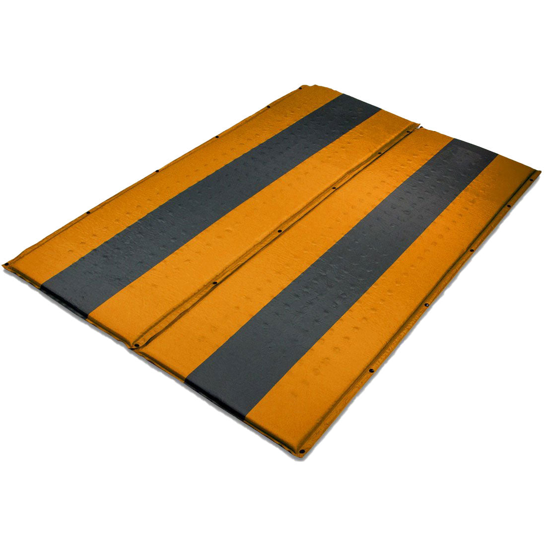Double Self-Inflating Camping Mat – 5cm Foam, Orange