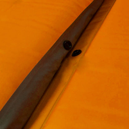 Double Self-Inflating Camping Mat – 5cm Foam, Orange, view 2