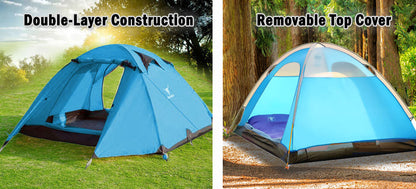 2-Person Lightweight Hiking Tent – Waterproof, view 2