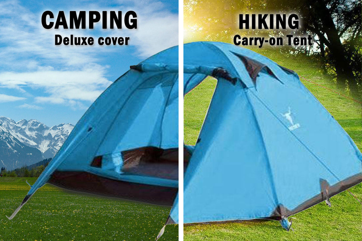 2-Person Lightweight Hiking Tent – Waterproof, view 5