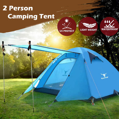 2-Person Lightweight Hiking Tent – Waterproof, view 7