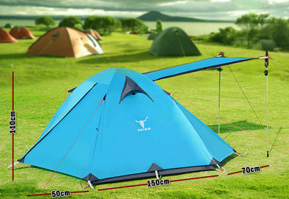 2-Person Lightweight Hiking Tent – Waterproof, view 9
