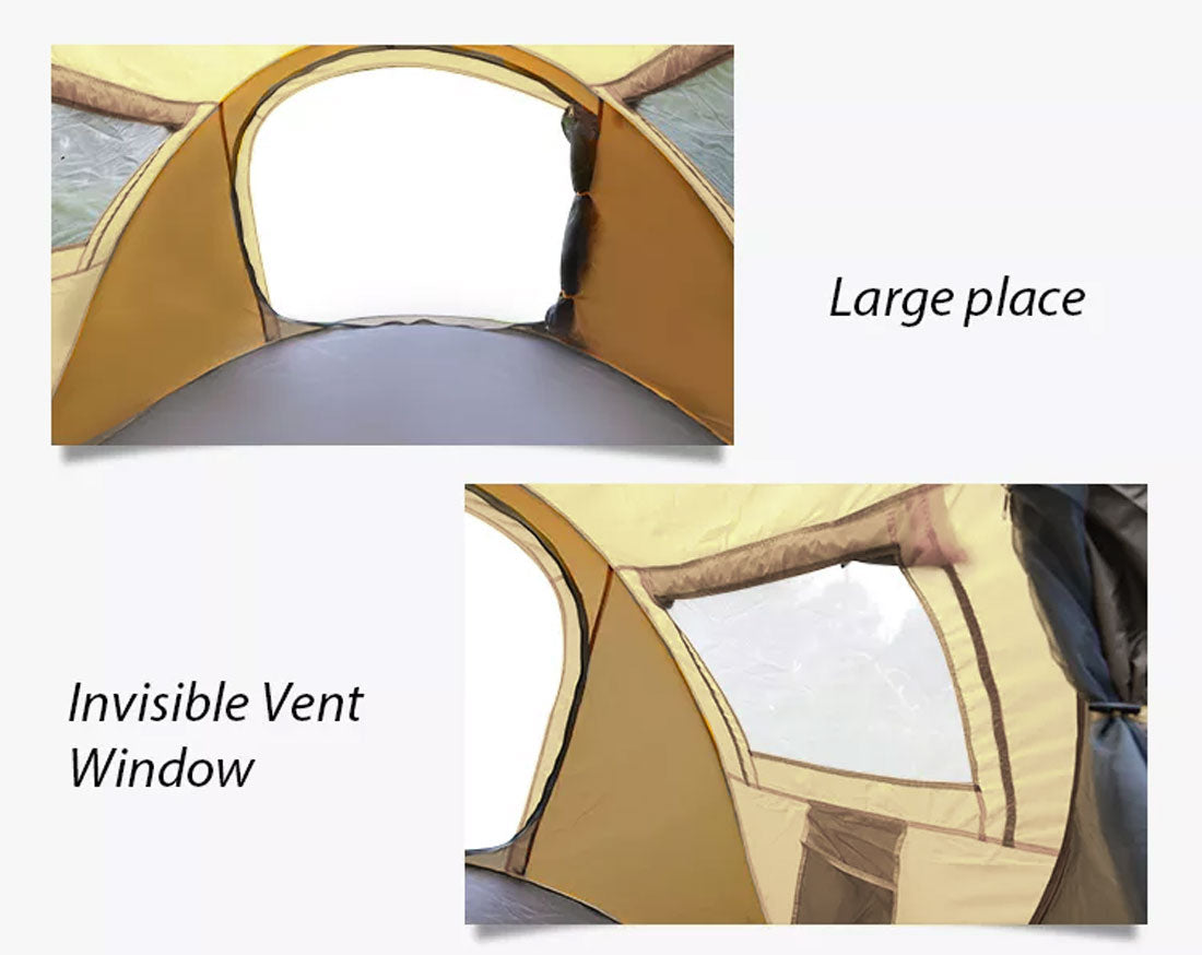 3-Person Instant Pop-Up Tent – Waterproof, view 3