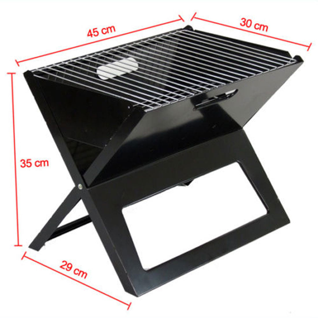 Portable Folding Charcoal BBQ Grill, view 5