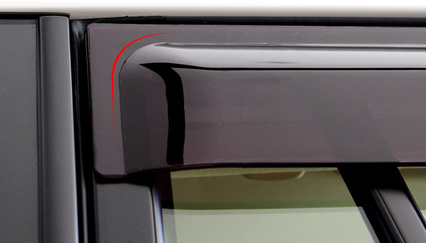 Window Visors for Toyota Kluger 2014–2020, view 4