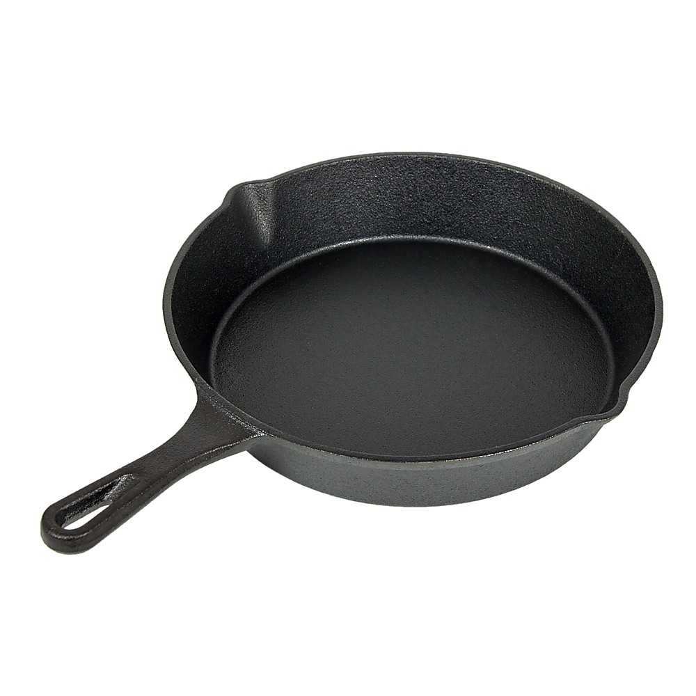 Randy & Travis 3-Piece Pre-Seasoned Cast Iron Skillet Set, view 6