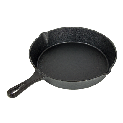 Randy & Travis 3-Piece Pre-Seasoned Cast Iron Skillet Set, view 6