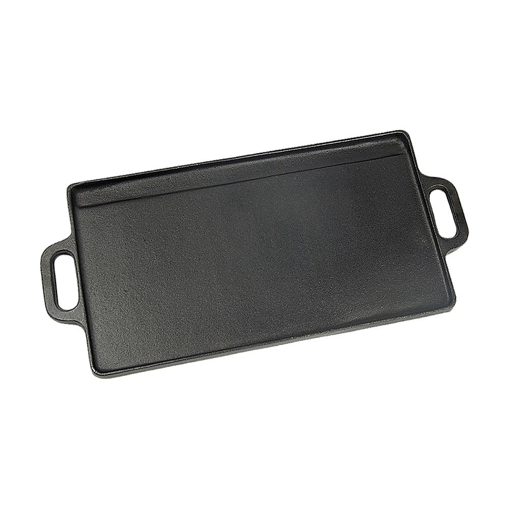 Cast Iron Reversible Griddle Plate 46 x 22cm, view 4