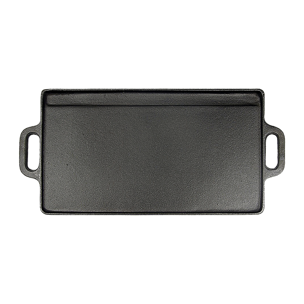 Cast Iron Reversible Griddle Plate 46 x 22cm, view 7