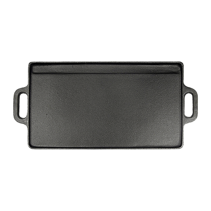 Cast Iron Reversible Griddle Plate 46 x 22cm, view 7