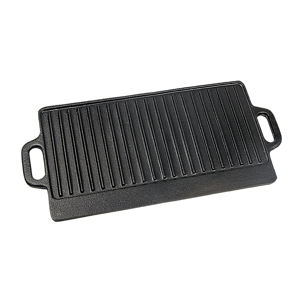 Cast Iron Reversible Griddle Plate 46 x 22cm, view 5