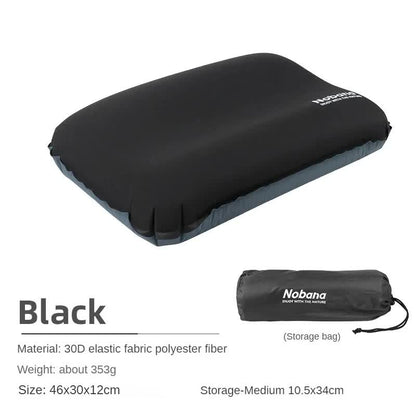 Auto Self-Inflating 3D Sponge Camp Pillow