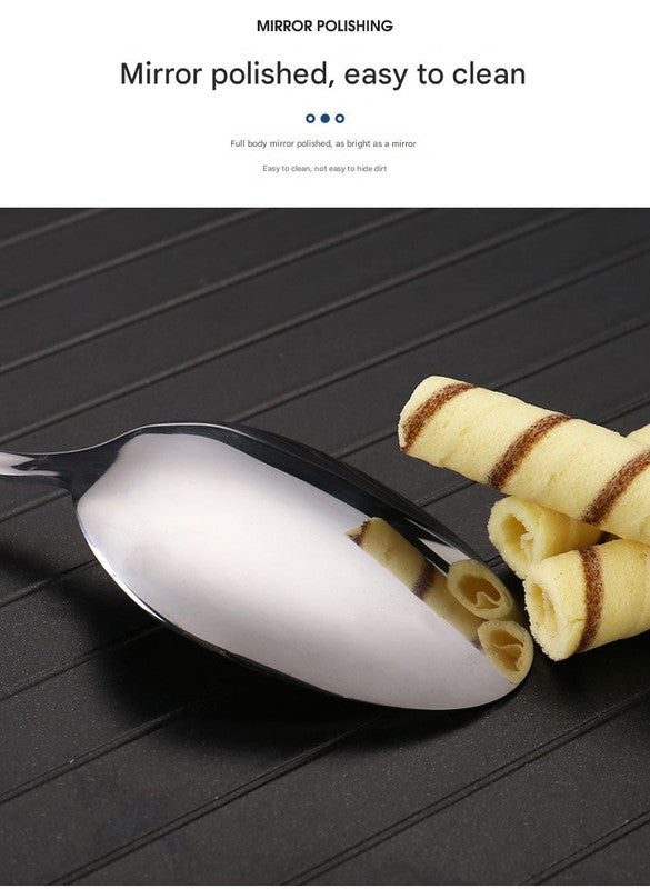 Gold Camping Cutlery Set with Plate & Teaspoon, view 4