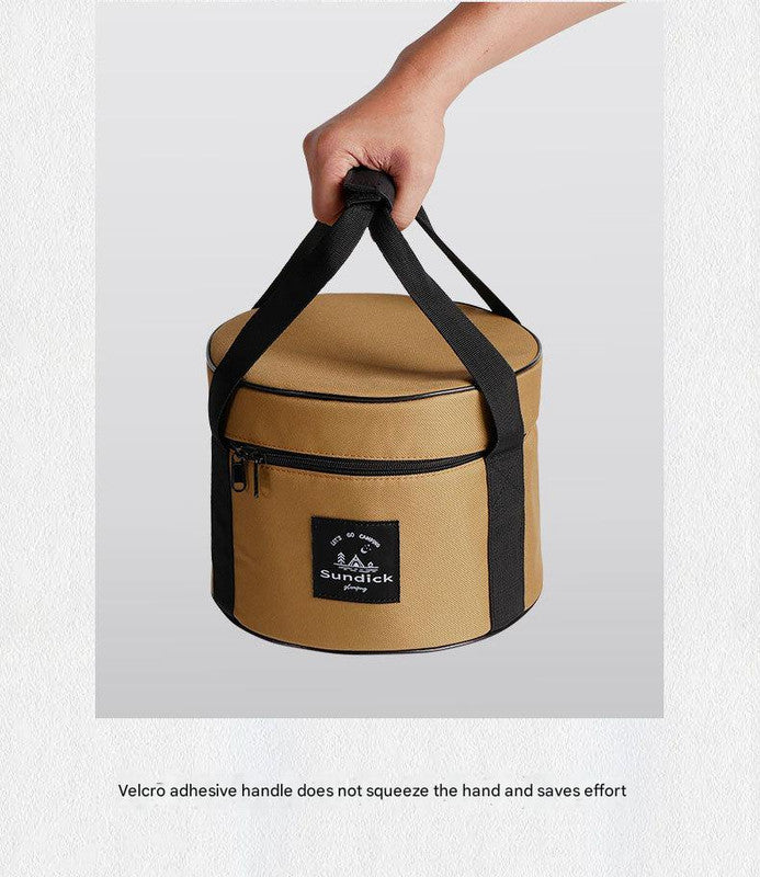 Camping Kitchen Utensil Organiser Bag Smoke Grey 9L, view 7