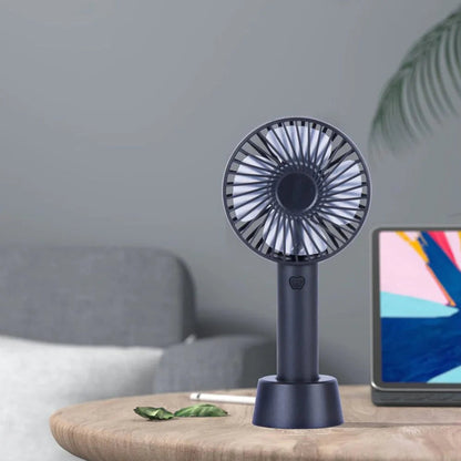 Mini Rechargeable Portable Fan with Table Stand, view 3
