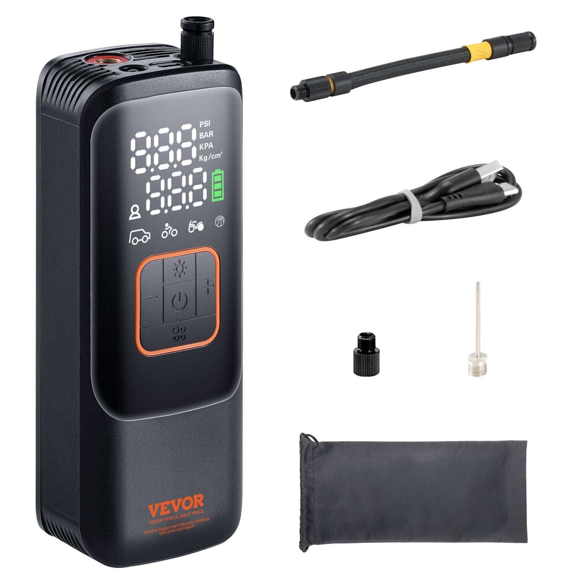 VEVOR Rechargeable Tyre Inflator 150PSI