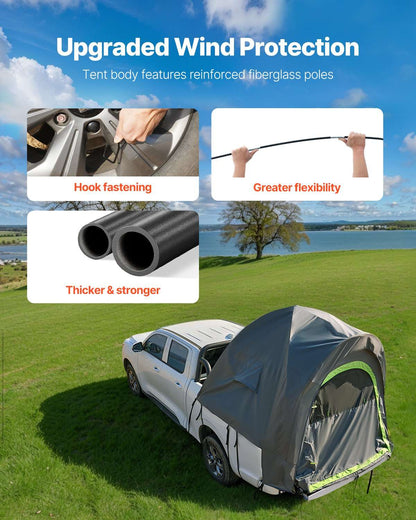 VEVOR Truck Bed Tent 5.5–6.0ft – 2-3 Person, view 4
