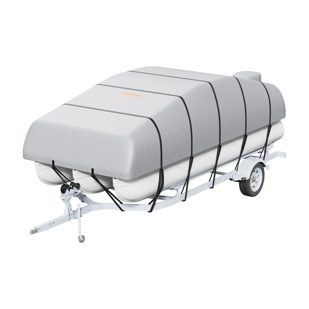 VEVOR 800D Pontoon Boat Cover 19–20 ft Trailerable, view 9